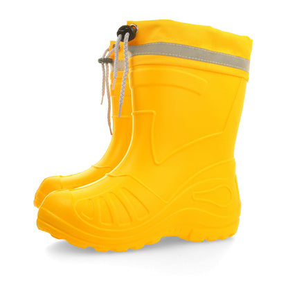 Gordano 050K EVA Reflection Light Kids Girls Wellington Boots Rainy Snow Wellies