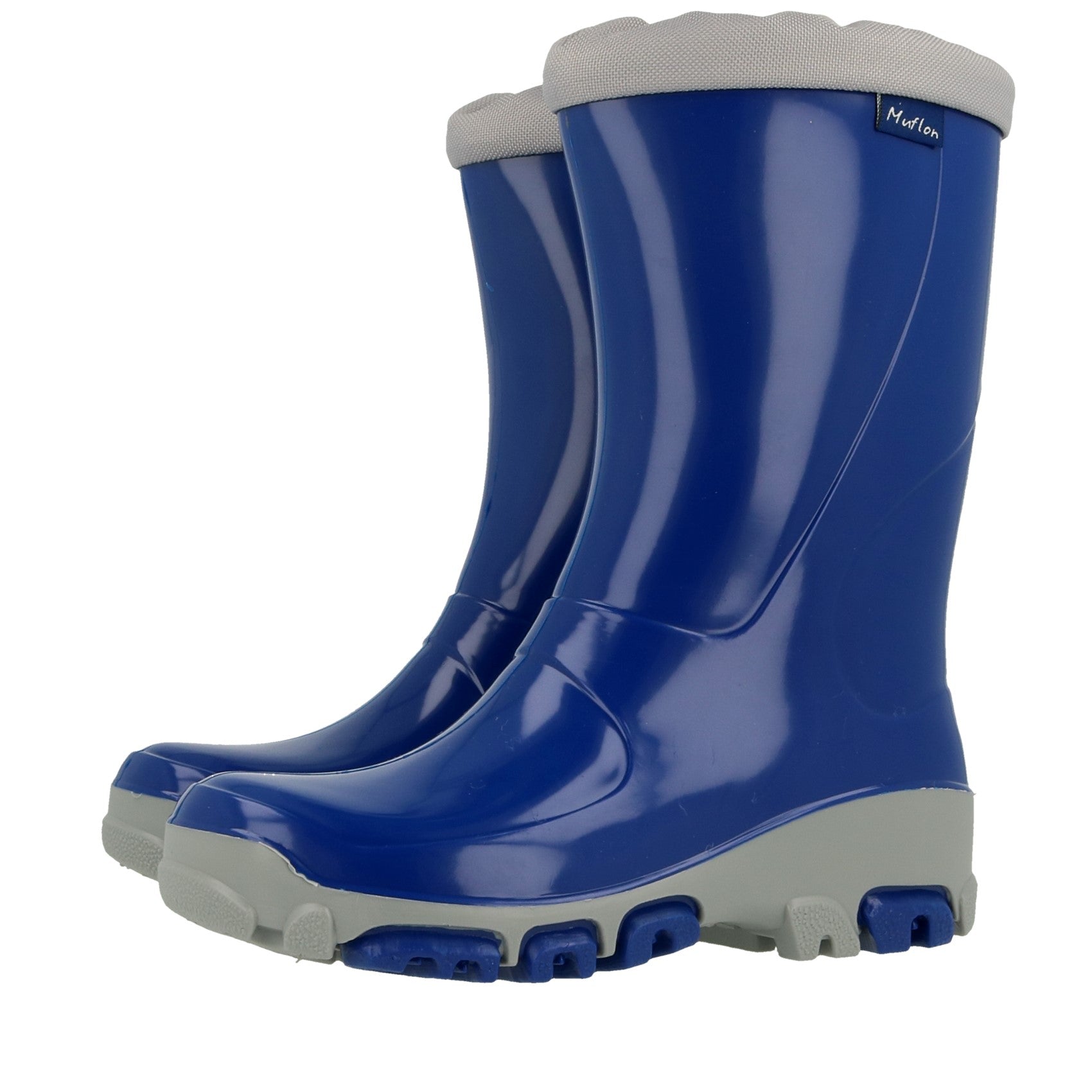 Kids Girls Wellies for Rain &amp; Snow, Rain boots, Muflon fluo RenBut