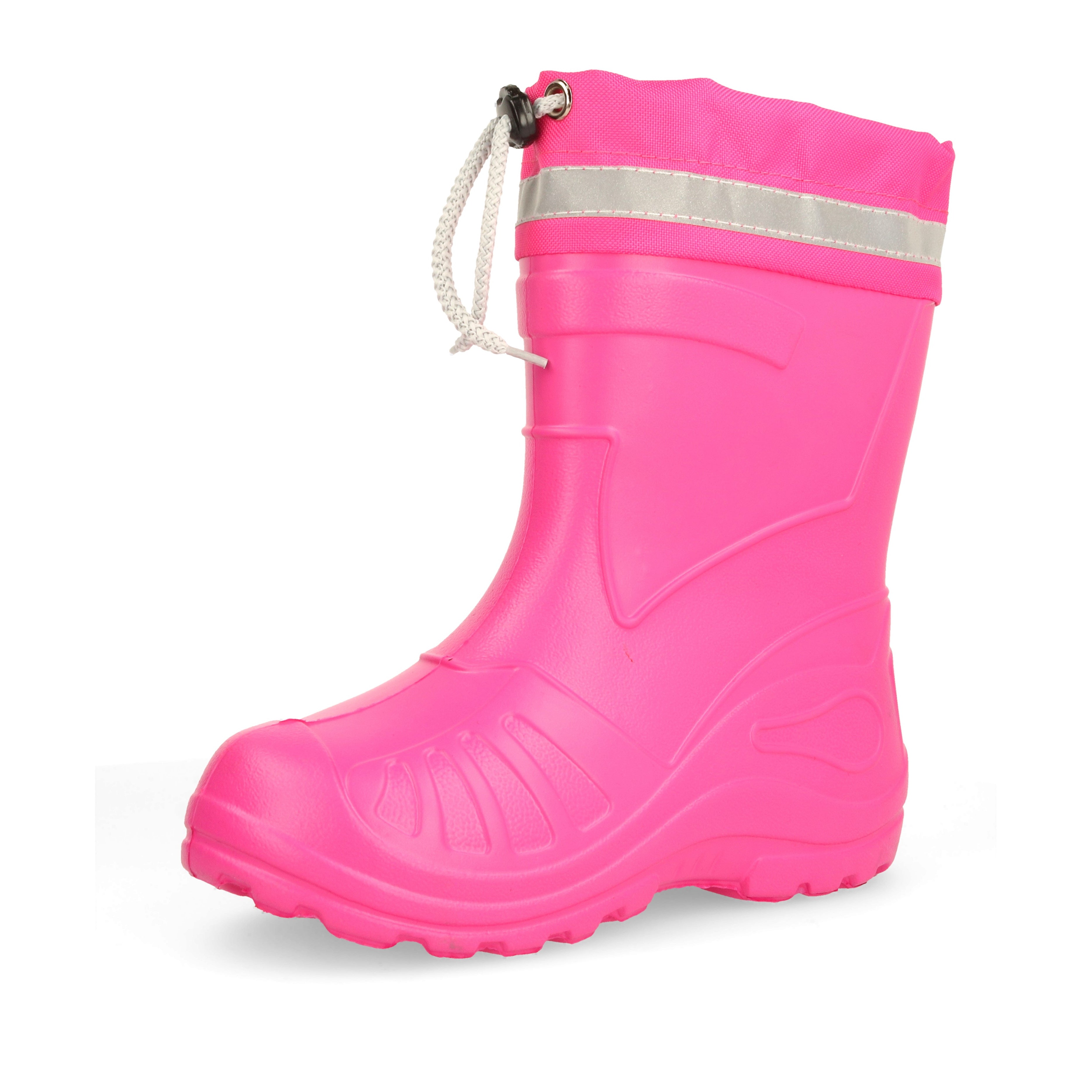 Gordano 050K EVA Reflection Light Kids Girls Wellington Boots Rainy Snow Wellies