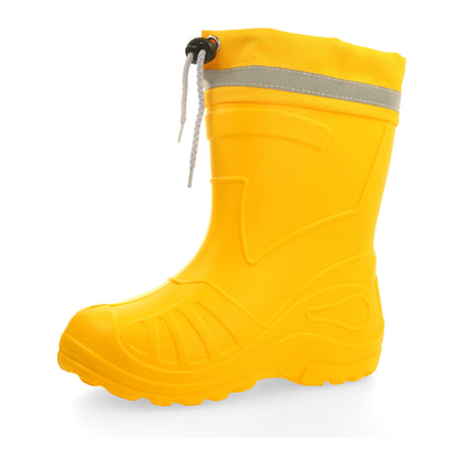 Gordano 050K EVA Reflection Light Kids Girls Wellington Boots Rainy Snow Wellies