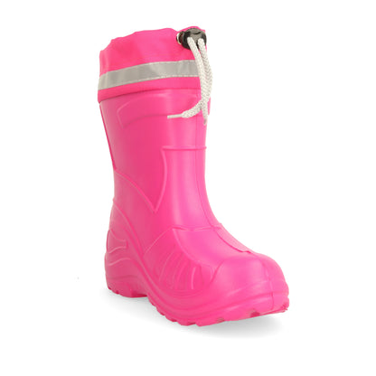 Gordano 050K EVA Reflection Light Kids Girls Wellington Boots Rainy Snow Wellies