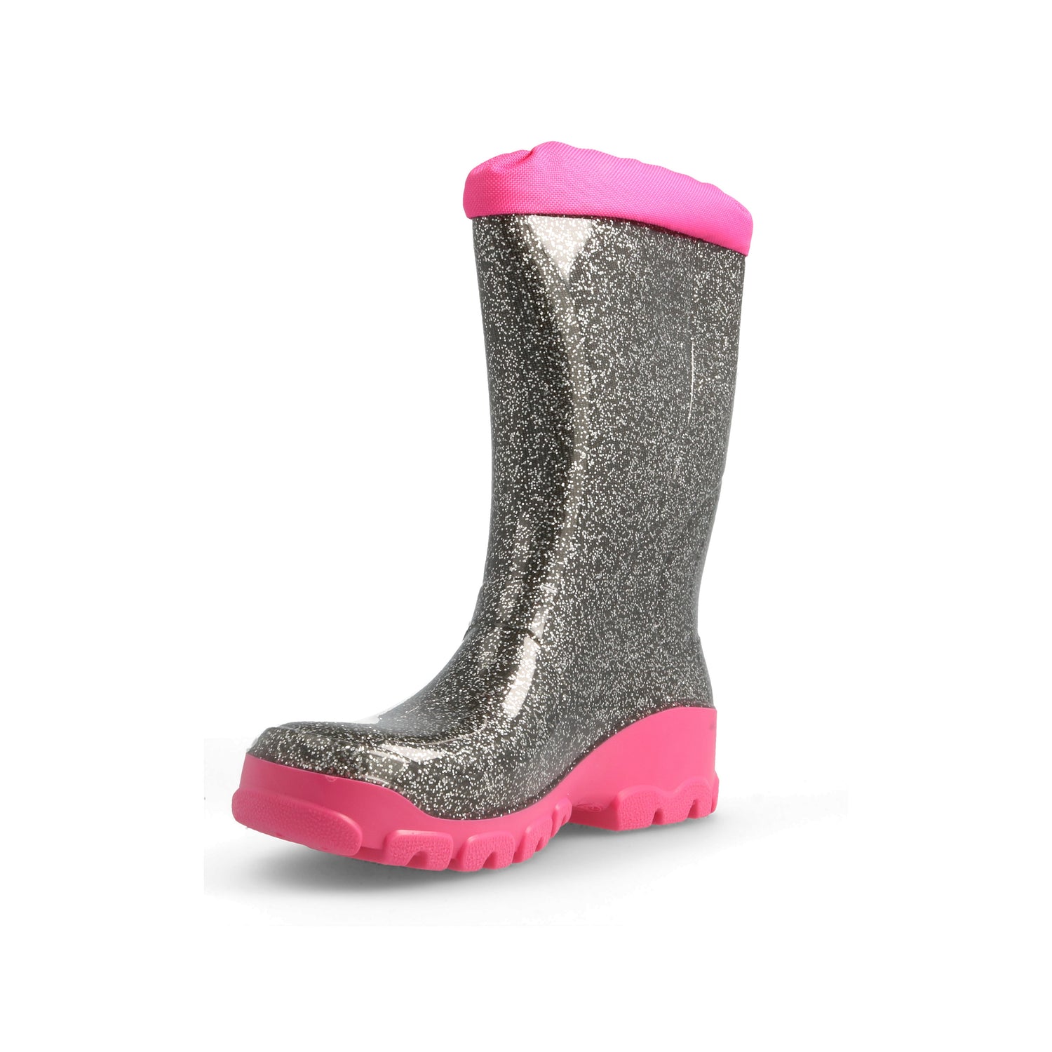 Kids Girls Wellies for Rain &amp; Snow, Rain boots, Muflon fluo RenBut