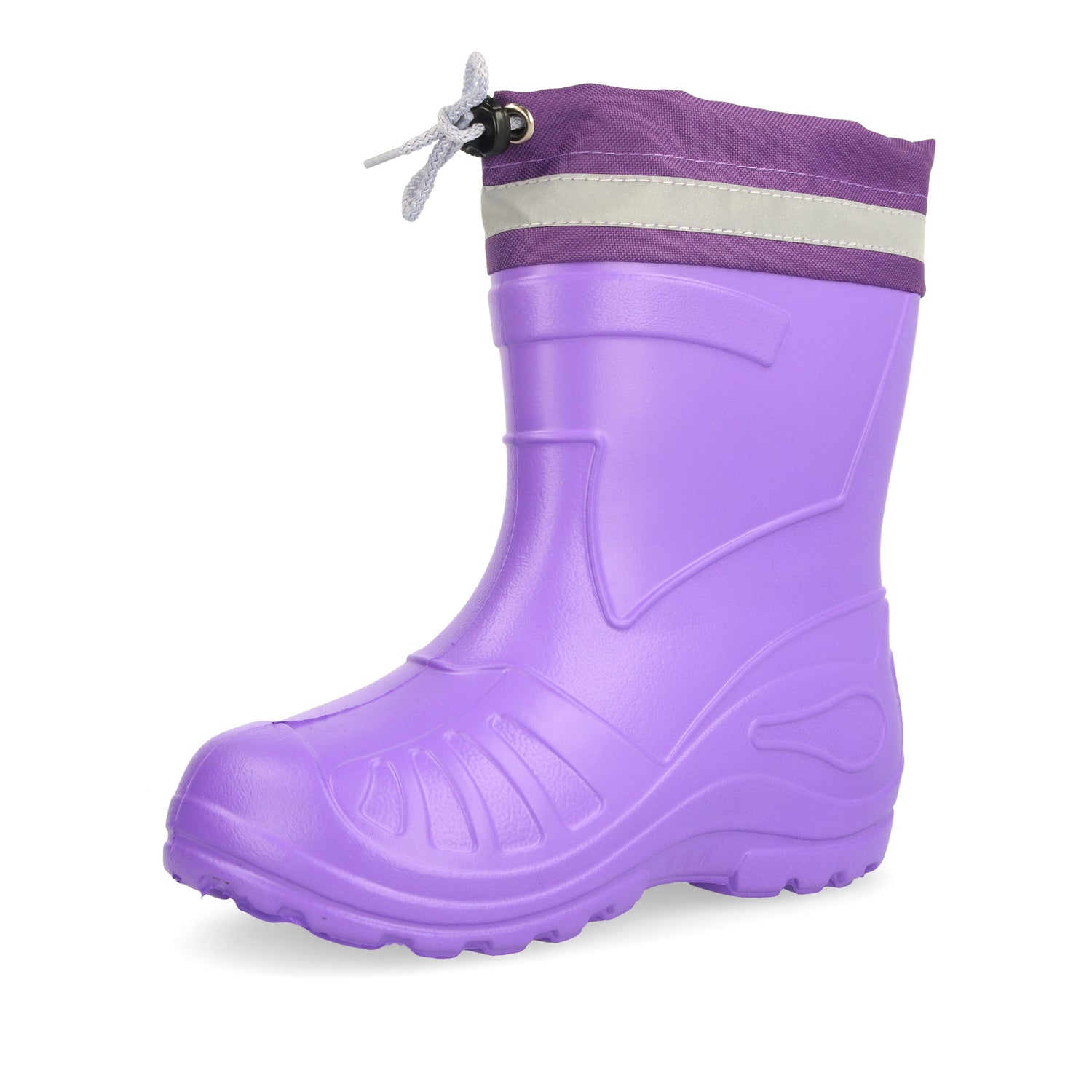 Gordano 050K EVA Reflection Light Kids Girls Wellington Boots Rainy Snow Wellies