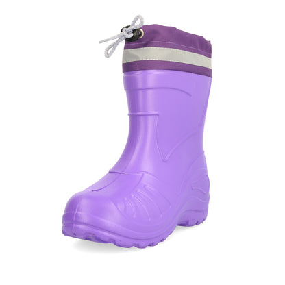Gordano 050K EVA Reflection Light Kids Girls Wellington Boots Rainy Snow Wellies