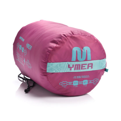 Meteor - YMER Kids Sleeping Bag – Camping Equipement for Girls, Boys &amp; Teens – Compact Travel Gear for Hiking, Sleepover – Winter, Spring, Summer or Fall