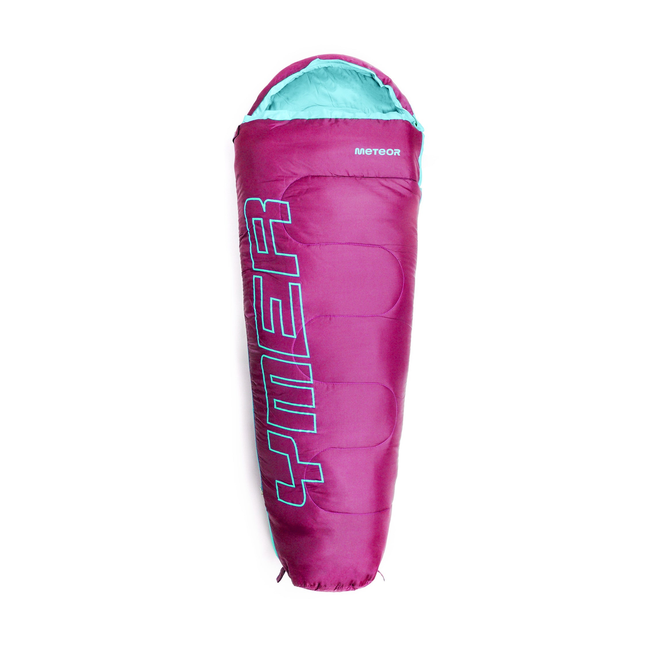 Meteor - YMER Kids Sleeping Bag – Camping Equipement for Girls, Boys &amp; Teens – Compact Travel Gear for Hiking, Sleepover – Winter, Spring, Summer or Fall