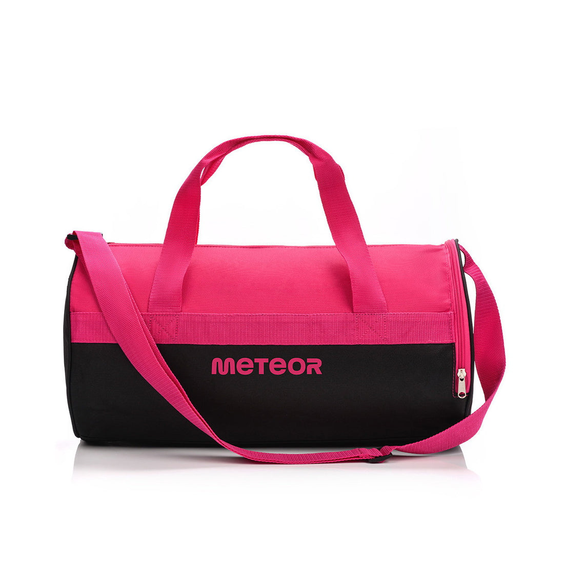 Meteor Siggy 25L Gym Duffel Cabin Holdall Bag - Lightweight Sports Luggage with Shoe Compartment, Shoulder Strap, Underseat Hand Size for Travel Workout Weekend Overnight