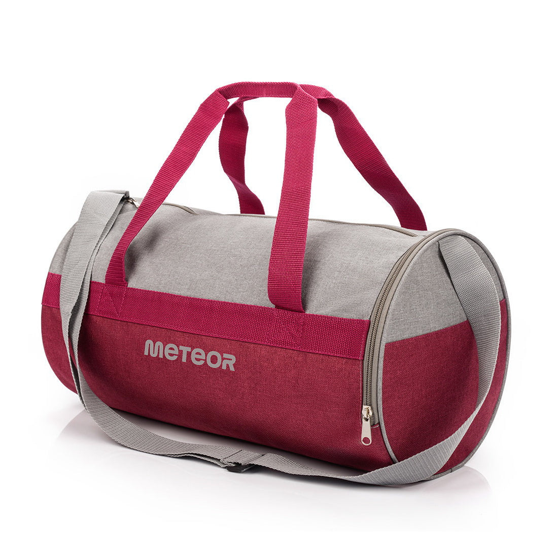 Meteor Siggy 25L Gym Duffel Cabin Holdall Bag - Lightweight Sports Luggage with Shoe Compartment, Shoulder Strap, Underseat Hand Size for Travel Workout Weekend Overnight