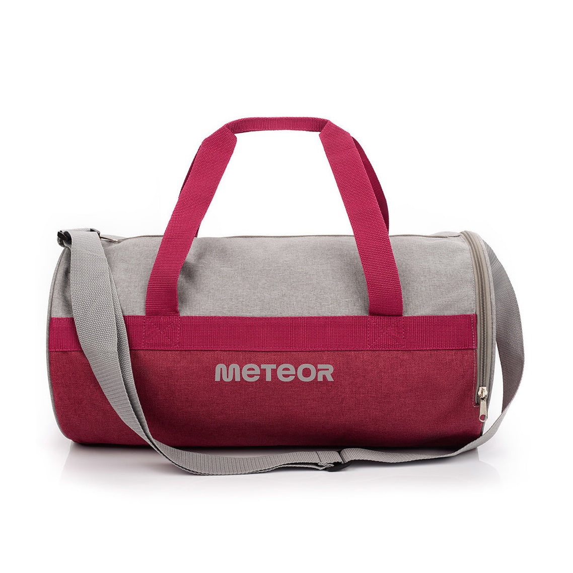Meteor Siggy 25L Gym Duffel Cabin Holdall Bag - Lightweight Sports Luggage with Shoe Compartment, Shoulder Strap, Underseat Hand Size for Travel Workout Weekend Overnight