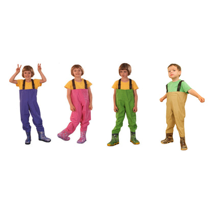 Gordano Kids Fishing Chest Waders, Fishing Boots Splash Waterproof